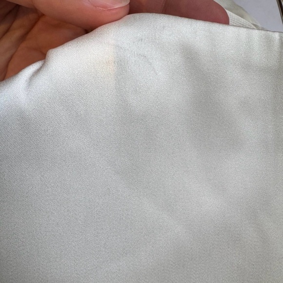 NWT Sandro Passy Bow Crop Top Size 1 — Designer Satin (Defect) - Picture 9 of 11